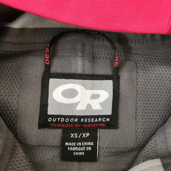 Outdoor Research Softshell Jacket Womens X Small Full Zip Hooded Water Repellent - Picture 5 of 16